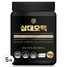 삼대오백 크레아틴 모노 하이드레이트, 700g, 5개