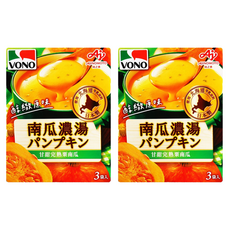 VONO 醇緻原味南瓜濃湯，嚴選完熟栗南瓜，自然香甜，3包Set, 52.2g, 2盒