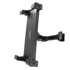 obsidian 車用頭枕平板手機手動夾式支架 後座第二排 Galaxy iPhone CT-C60, 單一顏色, 1個