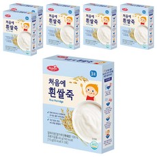 Bebest 孩童副食品沖泡粥 3包入, 白米口味, 6盒, 45g