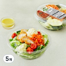 샐러드g 크리스피치킨텐더 샐러드, 178g, 5개