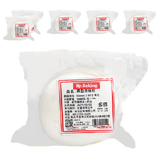 Mr.Baking 圓型蒸籠紙 80mm 3吋 有孔, 1000片, 6包