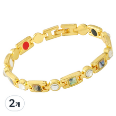 KODACHIEF 데일리 케어팔찌 금색, 2개