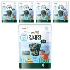 LUSOL 海苔 西海岸舒川海苔製造, 芝麻, 20g, 5包