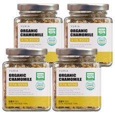 yURIA 玻璃瓶裝系列洋甘菊茶, 26g, 1罐, 4罐