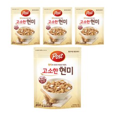 Post 糙米早餐麥片, 450g, 4袋