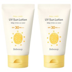 Bebesup 嬰幼兒用易清洗防曬乳液 SPF30 PA+++, 50ml, 2個