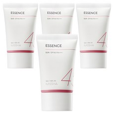 미샤 올 어라운드 세이프 블록 에센스 선크림 SPF45 PA+++, 50ml, 4개