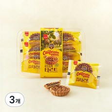 삼립 캘리포니아 호두듬뿍 타르트 6입, 3개, 240g