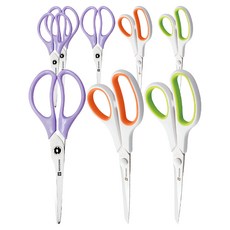 화신 715 가위 2개 + 705 사무용 투톤 가위 대 2개, 랜덤발송, 2세트