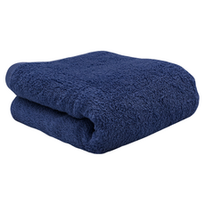 HIORIE 桃雪 泉州飯店加厚毛巾, 靛藍色, 1條