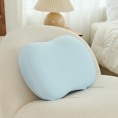 甜蜜商店 柔軟睡眠記憶棉頸椎枕, 1個, 藍色