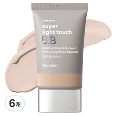 Hanskin 超輕盈BB霜 SPF30 PA++, 單色, 30g, 6個