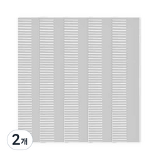 다윗트 DIY 만능 서랍 파티션 1번 38 x 7 cm 5p, 그레이, 2개