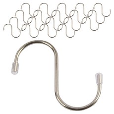 i-MATE 大型多用途S型衣架, 單色, 20個