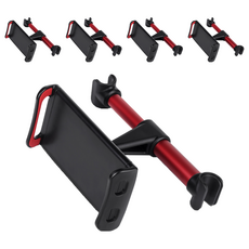 3S汽車後座智能手機支架, 紅色, 5個