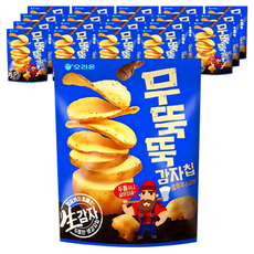 오리온 무뚝뚝 감자칩 통후추소금맛, 106g, 20개