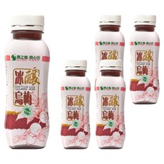 潤之泉潤心田 冰釀烏梅汁, 330ml, 無防腐劑, 無色素, 無人工香料, 5瓶