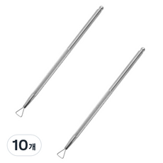 모노페이지 즉석 복권 스크래퍼 실버, 10개