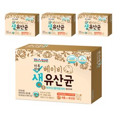 파스퇴르 베이비 생 유산균, 120g, 4개