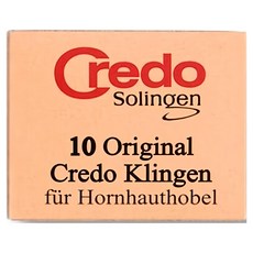 Credo POP 鮮彩刨磨腳棒01513用刀片, 10片, 1盒