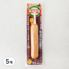 롯데햄 의성마늘 프랑크, 70g, 5개