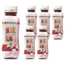 潤之泉潤心田 冰釀烏梅汁, 330ml, 無防腐劑, 無色素, 無人工香料, 6瓶