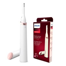 PHILIPS 飛利浦 電動修眉器, HP6388/00, 白色的