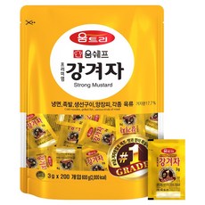 WOOMTREE 特級濃芥末, 3g, 200個