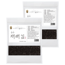 순수해작 재래김 100p, 260g, 2개