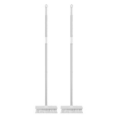 리빙공감 피에르 가정용 업소용 욕실 청소솔 스퀴지 밀대, 대형그레이, 2개