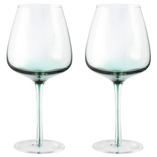 메종오브제 시에르 그라데이션 크리스탈 버건디 와인잔 그린, 640ml, 2개