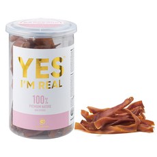 골드로니 강아지 예스아임리얼 프리미엄 저온건조 간식, 돼지귀, 130g, 1개