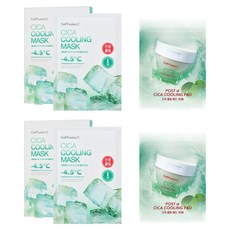 셀퓨전씨 포스트 알파 시카 쿨링 마스크 5p + 패드 10p, 1개입, 10개
