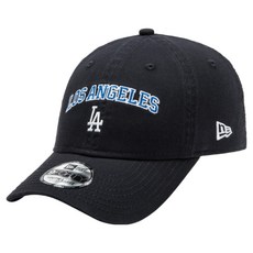 뉴에라 아동용 MLB LA 다저스 트레이닝 아치 언스트럭쳐 면 볼캡 14666486