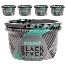 쿨리브 블랙 트러플 올리브, 60g, 5개