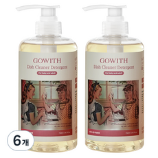 高紅多合一洗碗精, 750ml, 6個