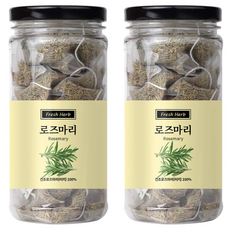 Sinsunherb 迷迭香茶三角茶包, 1g, 20包, 2罐