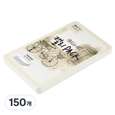 紙文化 Hello Art Calli Pack 厚磅壓紋明信片 200g 00 雪白色, 150個, 104 x 153 mm