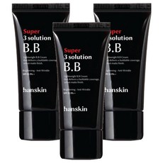 Hanskin 超級三液BB霜 SPF35 PA++ 30ml, 02 自然膚色, 30g, 3條