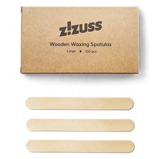 지저쓰 왁싱 우드 스파츌라 대 100p, 1개