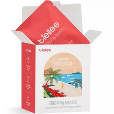티엘리 유기농 히비스커스 차, 1.2g, 1개, 10개입