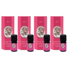 LALA 女性私密護理香氛精油 玫瑰花香, 10ml, 4罐