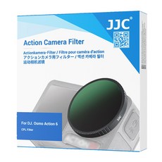 JJC DJI 오즈모 액션 6 CPL 렌즈필터, 1개, F-DA6CPL