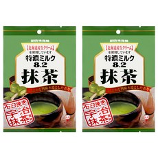 UHA 味覺糖 特濃8.2抹茶糖, 84g, 2包