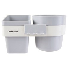 GOZENBO 御膳坊 晶純粹無痕壁掛杯架, 單一顏色, 1個