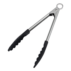 PEARL LIFE 珍珠金屬 尼龍料理夾 24cm, CC-1071, 1個