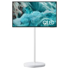 삼성전자 4K UHD QLED TV + 무빙스타일 스탠다드 화이트 세트, 138cm(55인치), KQ55QF7BAFXKR(TV), HA-MTS2S50WHT(스탠드), 스탠드형, 방문설치