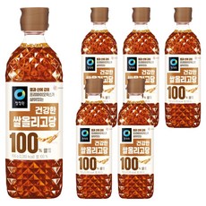 청정원 건강한 쌀올리고당, 700g, 6개