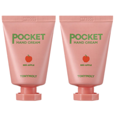 TONYMOLY 口袋護手霜 紅蘋果, 2個, 30ml